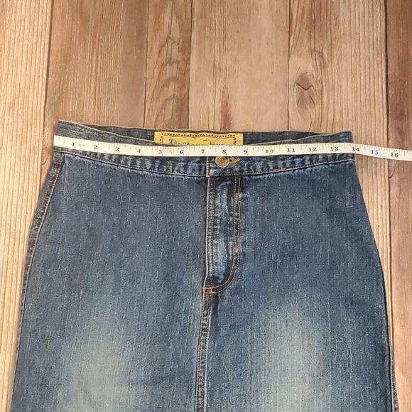 Vintage denim maxi skirt - Picture 4 of 8